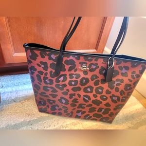 Leopard Coach Bag